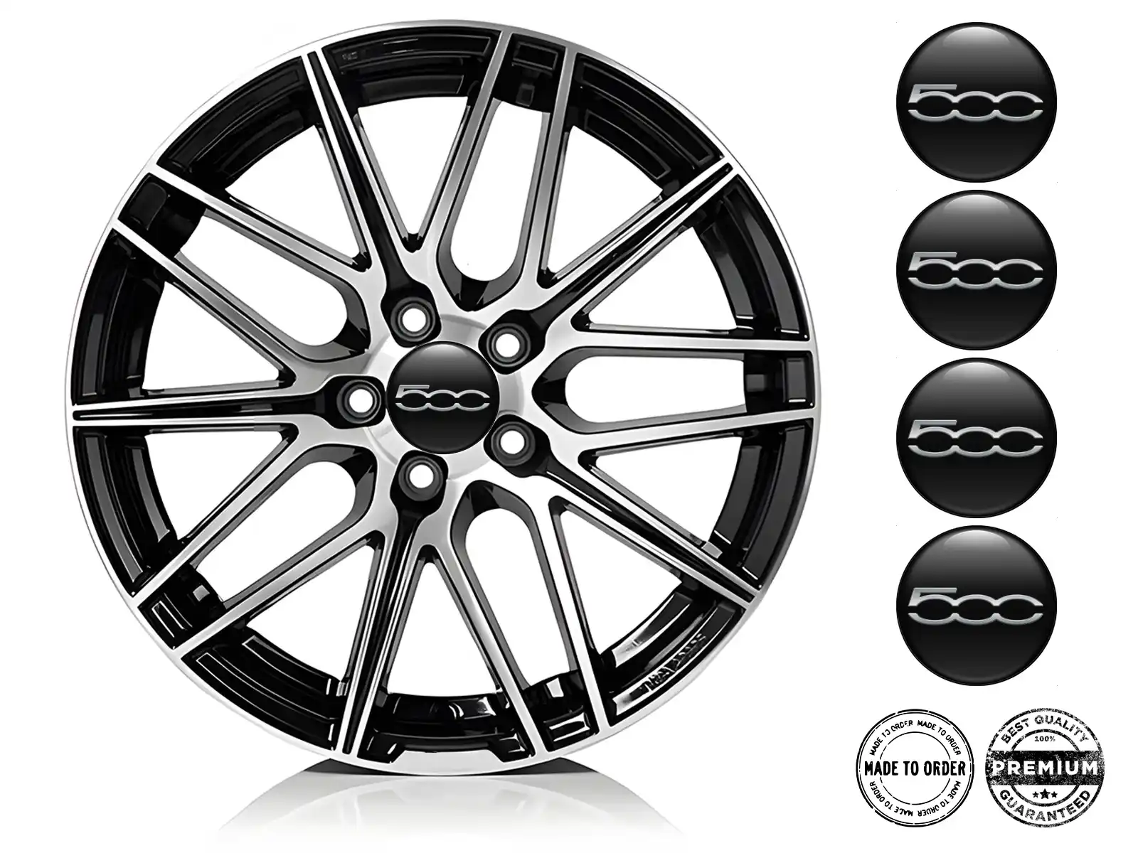 Fiat Abarth Aufkleber Dome Stil Individuelle Rennsportembleme